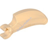 Деталь Лего Шип Большой Коготь С Защелкой Цвет Прозрачно-Оранжевый