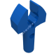 Деталь Лего Стержень 1L С Клипсой Цвет Синий