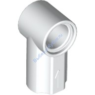 Деталь Лего Техник Коннектор Угловой #1 Цвет Белый