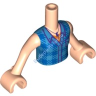 Деталь Лего Торс Мини Долл Френдс С Рисунком Цвет Светло-Телесный