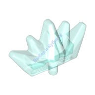 Деталь Лего Корона Тиара 5 Точки Цвет Прозрачно-Голубой