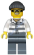  Минифигурка Лего Сити - Заключенный тюрьмы 86753 