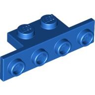 Деталь Лего Кронштейн 1 х 2 1 х 4 С Закругленными Углами Цвет Синий