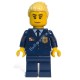 Минифигурка Лего Сити Полицейский cty1564
