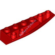 Деталь Лего Клин 6 х 2 Обратный Правый Цвет Красный
