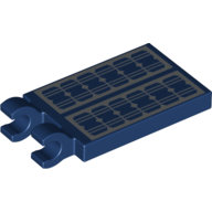 Деталь Лего Плитка Модифицированная 2 х 3 С 2 Защелками С Рисунком Солнечная Батарея Цвет Темно-Синий