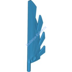 Деталь Лего Крыло 9L С Перьями Цвет Темно-Лазурный
