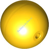 Деталь Лего Бионическая Сфера Замора / Шар Цвет Желтый