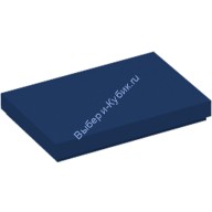Деталь Лего Плитка 2 х 3 Цвет Темно-Синий