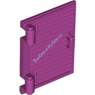 Деталь Лего Окно 1 х 2 х 3 Затвор С Петлями И Ручкой Цвет Маджента