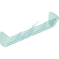 Деталь Лего Стекло Для Оконной Рамы 2 X 8 X 2 Для Лодки Цвет Прозрачно-Голубой