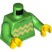 Деталь Лего Торс С Рисунком Цвет Ярко-Зеленый