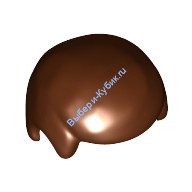 Деталь Лего Парик Мужской Цвет Коричневый