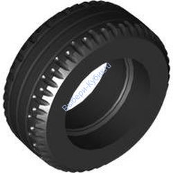 Деталь Лего Шина 24 x 9.9 Цвет Черный