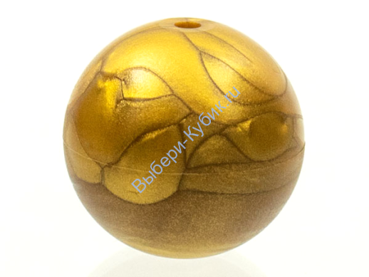 Деталь Лего Техник Бионическая Сфера Замора / Шар Цвет Перламутрово-Золотой