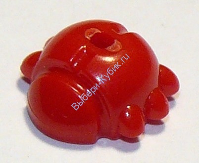 Деталь Аналог Совместимый С Лего Божья Коровка Цвет Красный