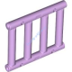 Деталь Лего Стержень (Решетка) 1 х 4 х 3 С Выступающими Краями Цвет Лаванда