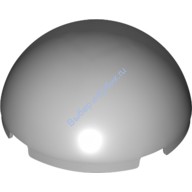 Деталь Лего Цилиндр Полусфера 4 х 4 Цвет Светло-Серый
