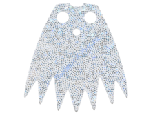 Деталь Лего Плащ С Рисунком Цвет Белый