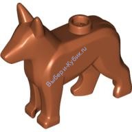 Деталь Лего Собака Цвет Темно-Оранжевый