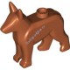 Деталь Лего Собака Цвет Темно-Оранжевый