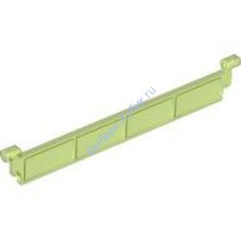 Деталь Лего Секция Гаражных Ролл-Ворот Без Ручки Цвет Прозрачно-Ярко-Зеленый