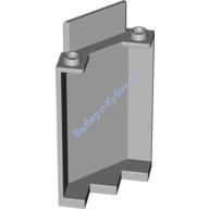 Деталь Лего Панель 3 х 3 х 6 Угол Стена Без Нижних Выемок Цвет Светло-Серый