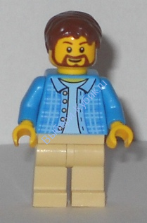 Dad - Beard, Shirt with Buttons
