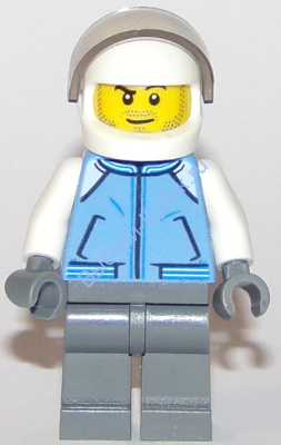 Минифигурка Лего Сити - Helicopter Pilot (60183)