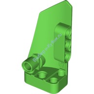 Деталь Лего Техник Панель # 4 Малая Гладкая Длинная Сторона B Цвет Ярко-Зеленый