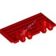 Деталь Лего Люк Для Поезда 2 X 4 Цвет Красный