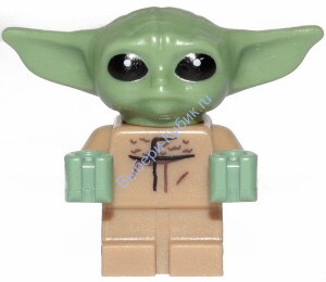 Минифигурка Лего Звездные Войны - Малыш Йода