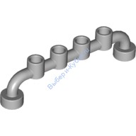 Деталь Лего Стержень (Решетка) 1 х 6 С Закрытыми Штырьками Цвет Светло-Серый
