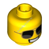 Деталь Лего Голова Минифигурки Цвет Желтый