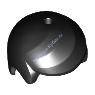 Деталь Лего Парик Мужской Цвет Черный