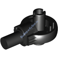 Деталь Лего Техник Крепление Для Поворотного Шара Цвет Черный
