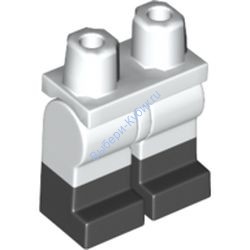 Деталь Лего Ноги С Рисунком Цвет Белый