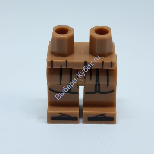 Деталь Аналог Совместимый С Лего Ноги Минифигурки Цвет Карамельный