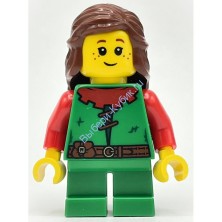 Минифигурка Лего Замок Девочка Лесник Форестгерл