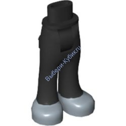 Деталь Лего Мини Долл Ноги С Рисунком Цвет Черный