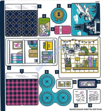 Наклейки К Набору Лего Френдс 41740