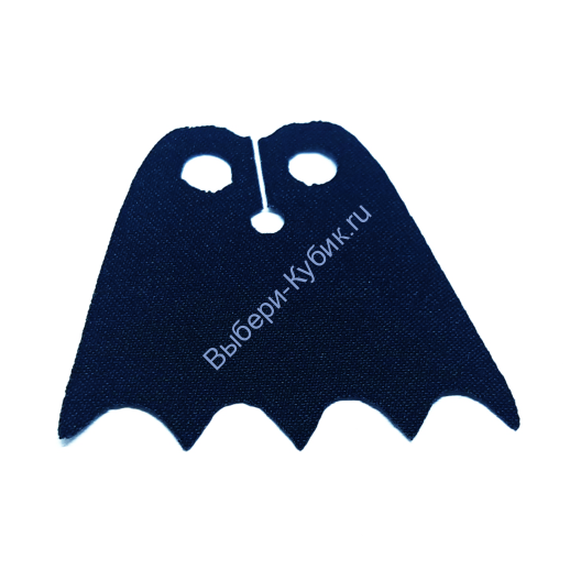 Деталь Аналог Совместимый С Лего Плащ Фигурный Цвет Черный