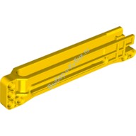 Деталь Лего Техник Зубчатая Рейка 1 х 14 х 2 Корпус (Подходит К 18942) Цвет Желтый