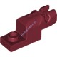 Деталь Лего Пластина Модифицированная 1 х 2 С Мини-Бластером Цвет Темно-Красный