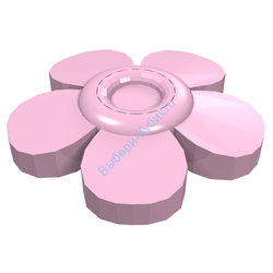 Деталь Лего Украшение Для Волос Цветок Цвет