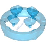 Деталь Лего Камень / Кристалл Камень Бесконечности 4 Шт Цвет Прозрачно-Синий