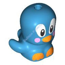 Деталь Лего Птица Цвет Темно-Лазурный