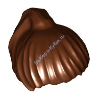 Деталь Лего Парик Женский Цвет Коричневый