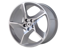 Деталь Лего Техник Колесо  75 мм x 41 мм Левое Цвет Металлический Серебрянный