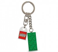 LEGO® Брелок "Кубик 2х4" зеленый